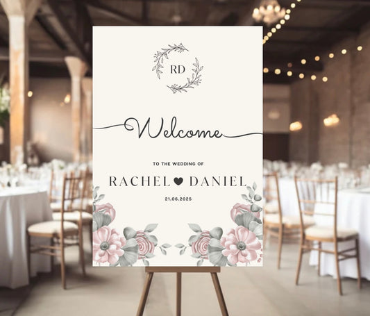 Welcome Wedding Sign