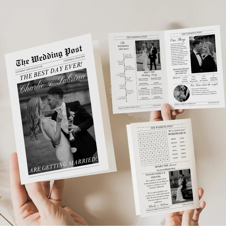 Wedding Newspaper