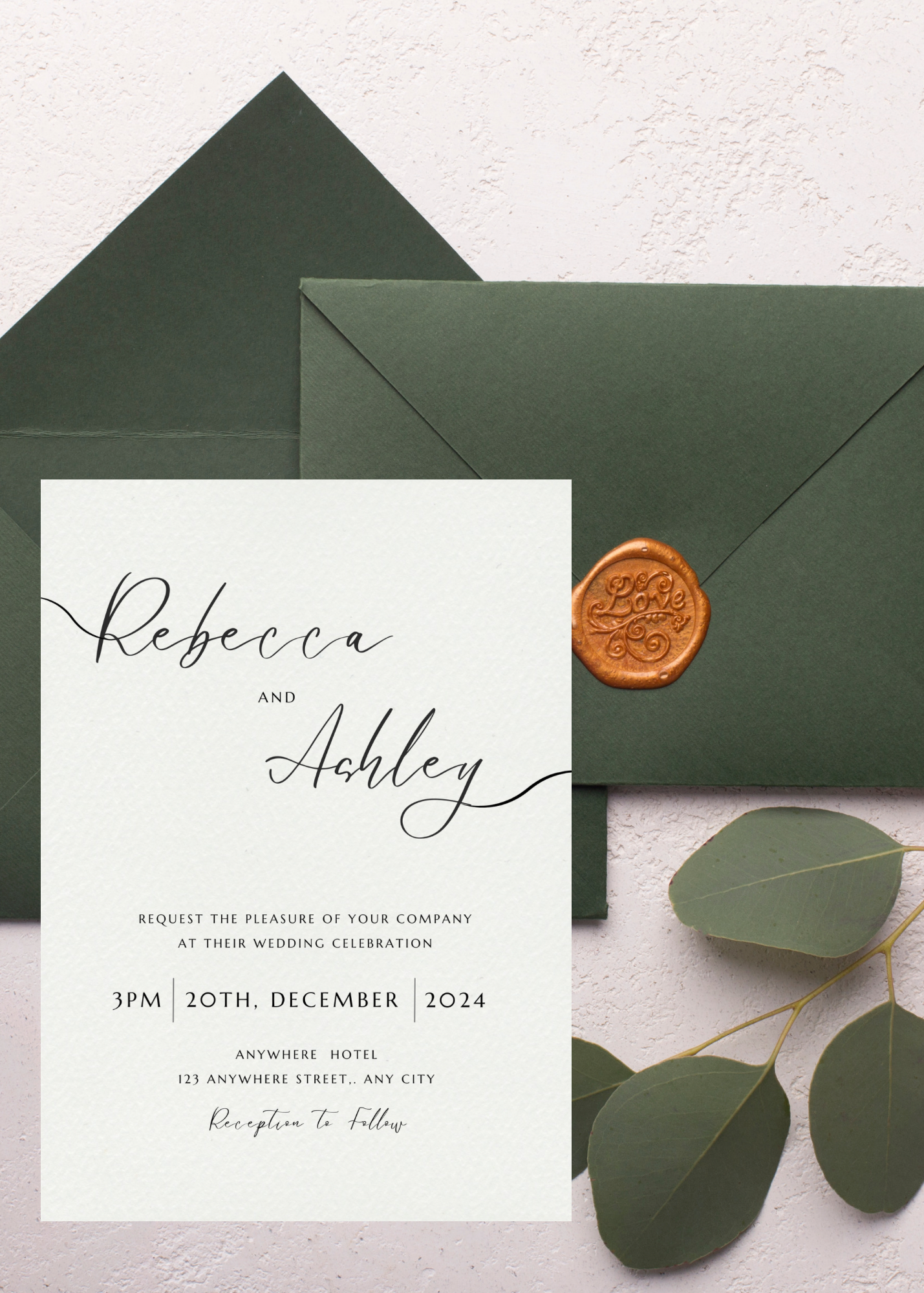 Custom Order Wedding Invitations