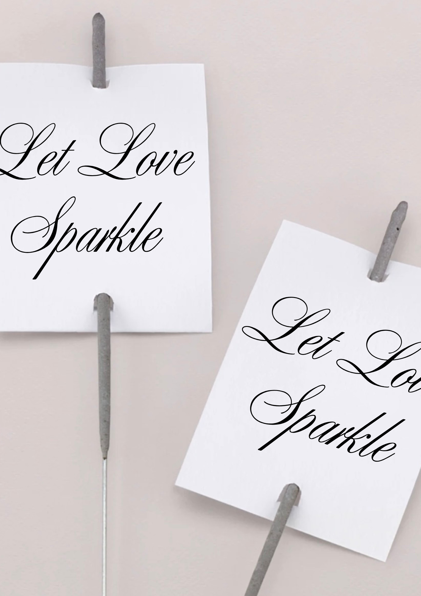 Let Love Sparkle